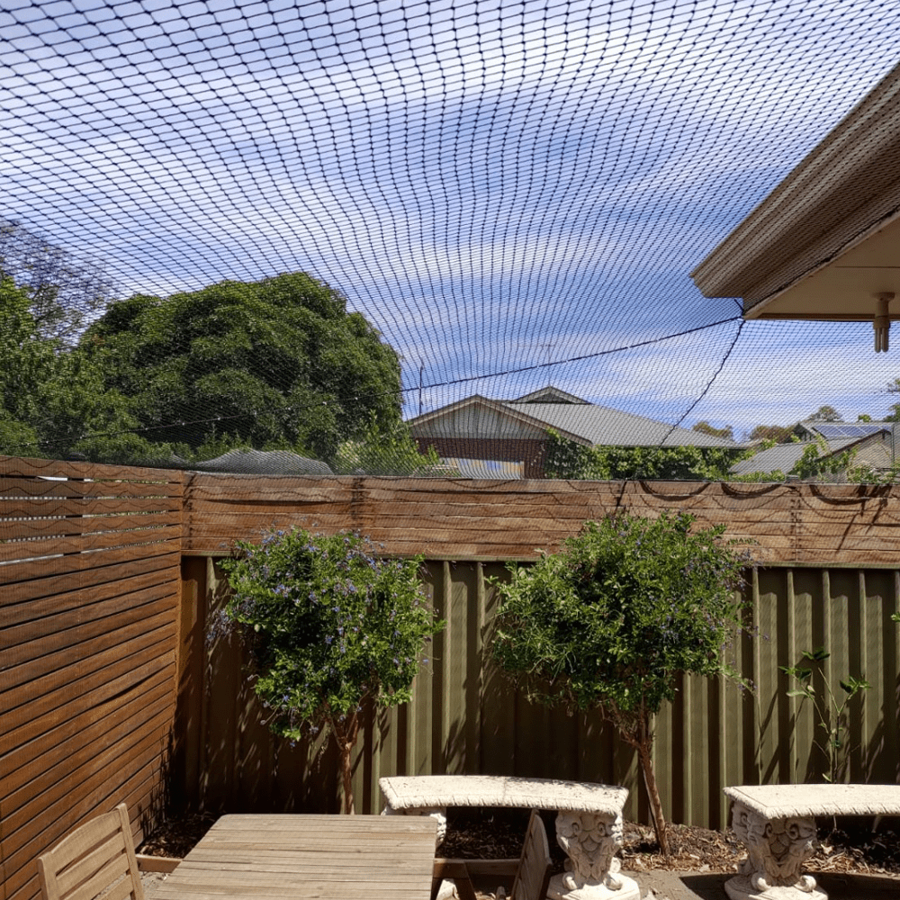 Catmax Netting Cat Netting (by-the-metre) Black – Catnets Singapore