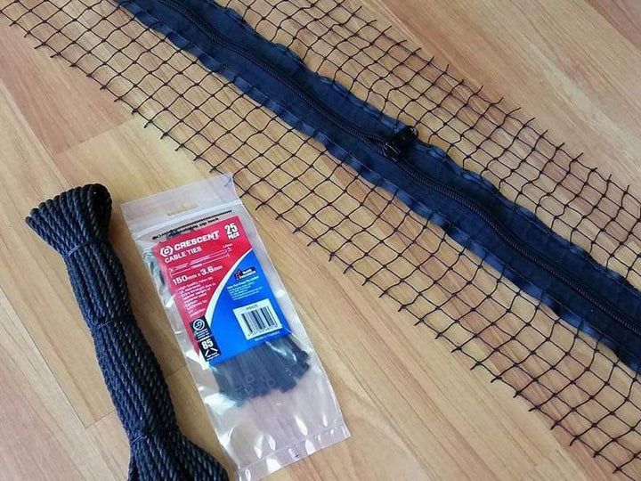 Catnets "Easy-Fit" Premium Zippers "Easy-Fit" Zipper : Vertical (1.8m)
